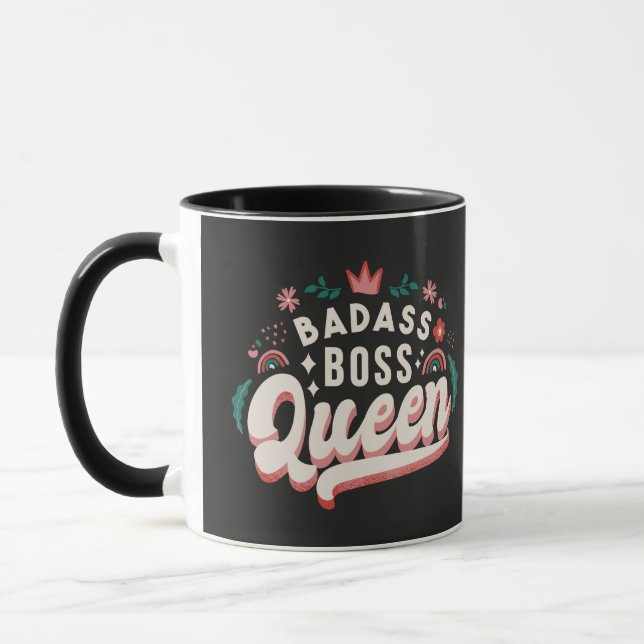 Taza Reina del jefe de Badass (Izquierda)