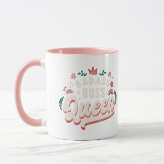 Taza Reina del jefe de Badass | Empoderar a las feminis