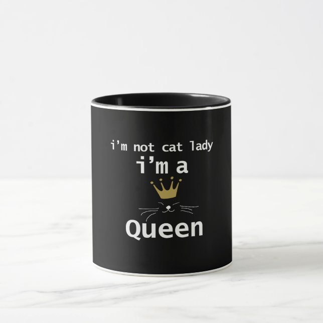 Taza Reina Gata Bigotes (Centro)