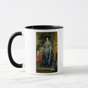 Taza Reina Henrietta Maria y su enano