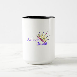 Taza reina mug de octubre