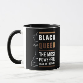 Taza Reina Negra La Pieza Más Poderosa Del Juego 1
