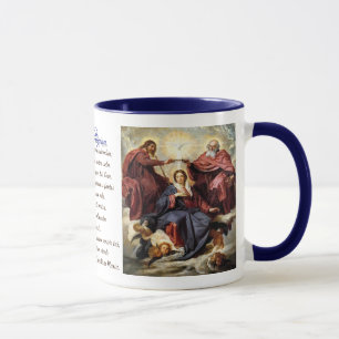 Taza Reina santa 3 del saludo
