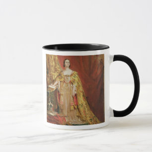 Taza Reina Victoria (1819-1901) que toma la coronación