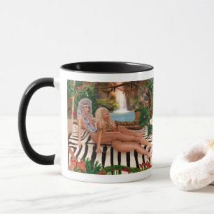 TAZA REINAS DE LA SELVA SE PELEAN