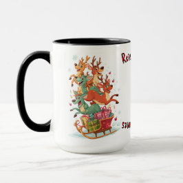 Taza Reindeer Games Mug - Holiday Gift