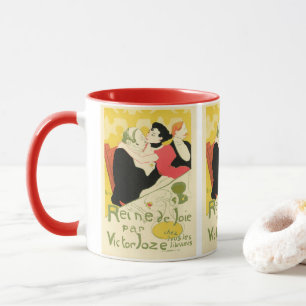 Taza Reine de Joie Toulouse Lautrec