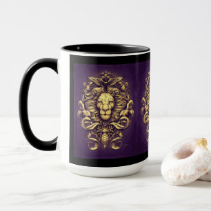Taza Reino de la Naturaleza en Púrpura