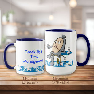 Taza Relajante reloj