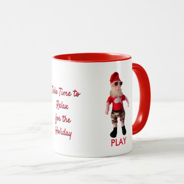 Taza - Relájate para las Fiestas (Anverso derecho)