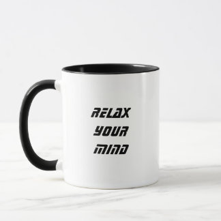 TAZA RELÁJESE EN SU MENTE