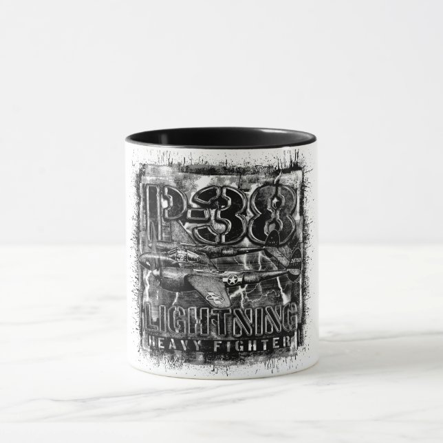 Taza Relámpago P-38 (Centro)