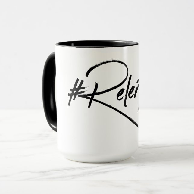 Taza #Relentless (Anverso izquierdo)