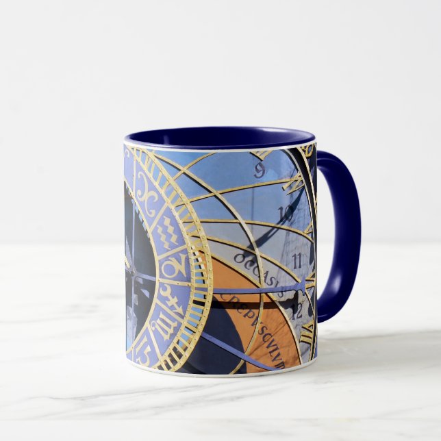 Taza Reloj astronómico de Praga sin tiempo/Checia (Anverso derecho)