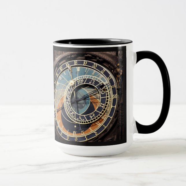 Taza Reloj astronómico en Praque (Derecha)
