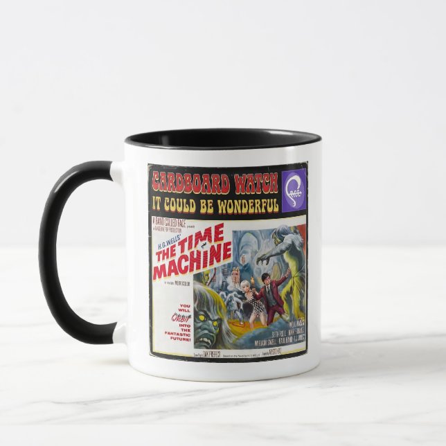 Taza reloj de cartón (Izquierda)