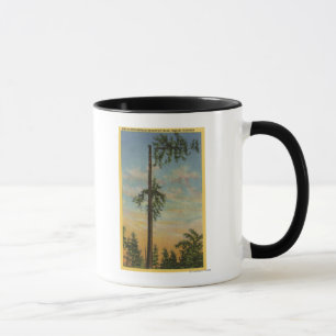 Taza Rematar la picea gigante para la navegación de 200