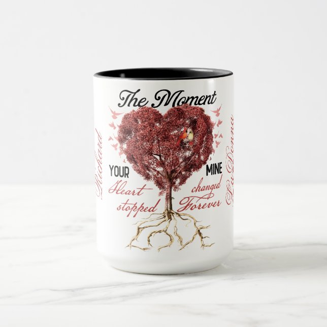 Taza Remembranza/pérdida personalizada/cónyuge (Centro)