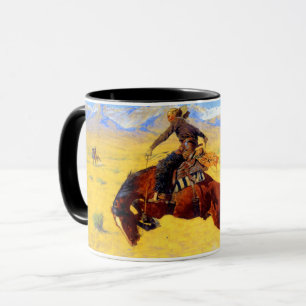 Taza Remington Old West Caballo y Vaquero