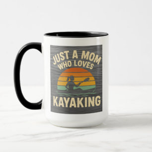 Taza Remo atardecer kayak mamá - Mamis al aire libre vi