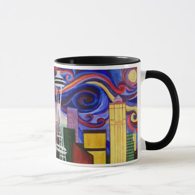 Taza Remolino de Seattle (Derecha)