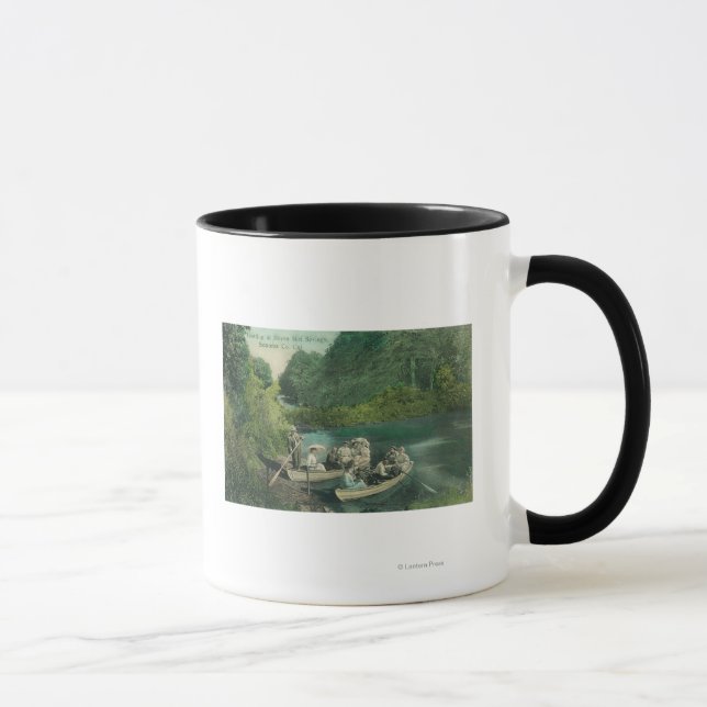 Taza Remontes en bote en los Springs (Derecha)