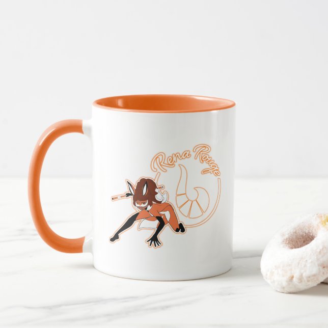 Taza Rena Rouge Badge (Con donut)