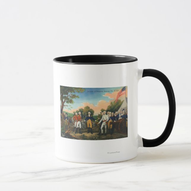 Taza Rendición de Burgoyne (Derecha)