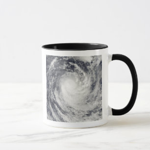 Taza Rene ciclón sobre el Océano Pacífico Sur