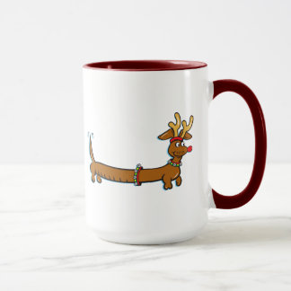 Taza Reno de Dachshund