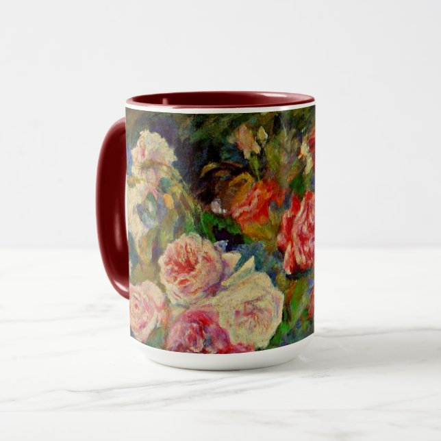 Taza Renoir - Rosas (Anverso izquierdo)