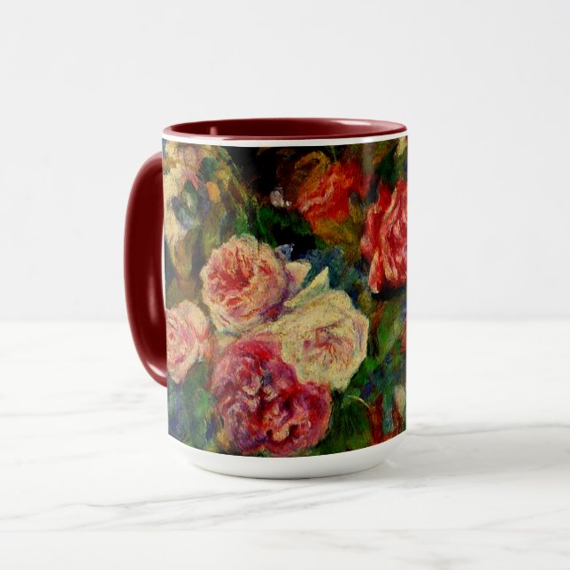 Taza Renoir - Rosas (Anverso izquierdo)