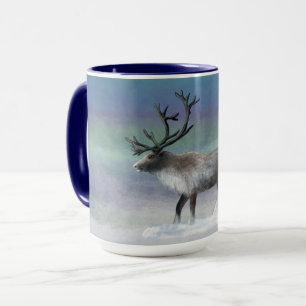 Taza Renos en invierno
