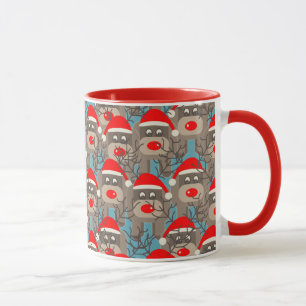 Taza Renos sospechados rojos