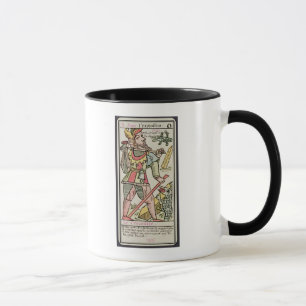 Taza Reparación, carta de tarot, francesa