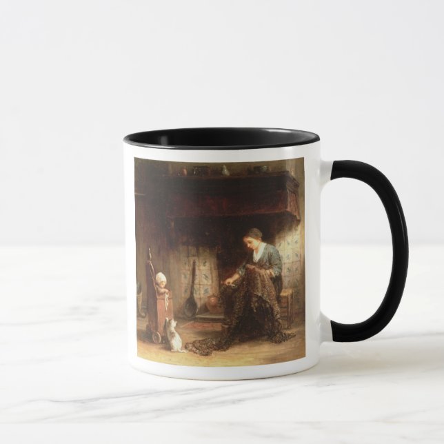 Taza Reparando las redes (aceite en el panel) (Derecha)