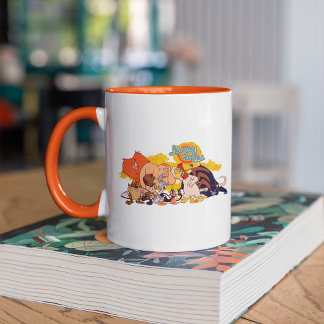 Taza Reparto y Logotipo de Looney Tunes Show