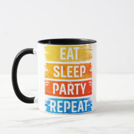 Taza Repetir el Fiesta de sueño