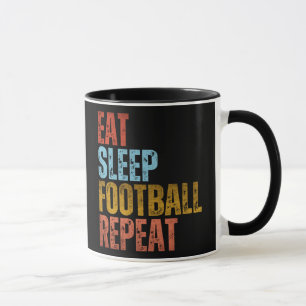 TAZA REPETIR EL FÚTBOL DE DORMIR