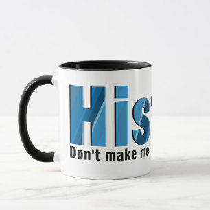 Taza Repetir el historial azul