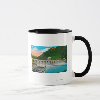 Taza Represa de Bonneville en el río Columbia