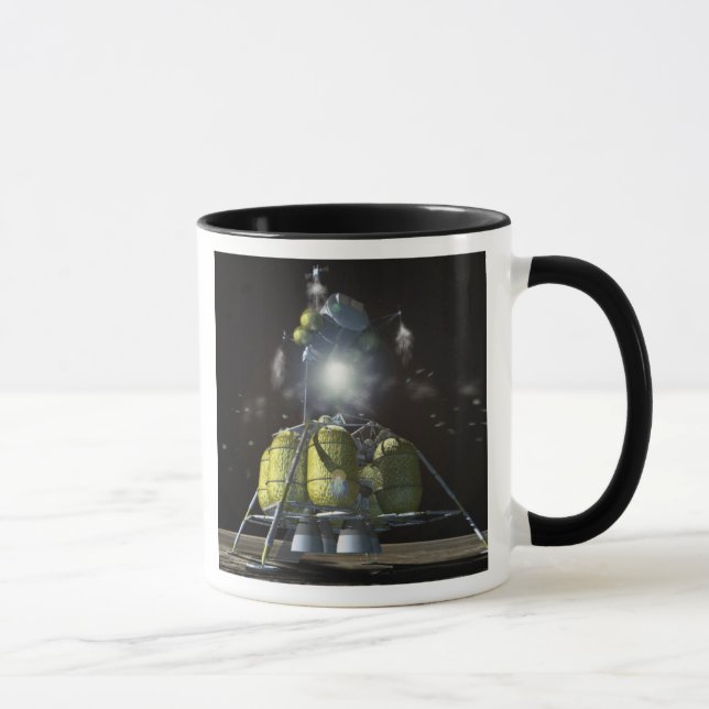 Taza Representación artística de una nueva nave espacia (Derecha)