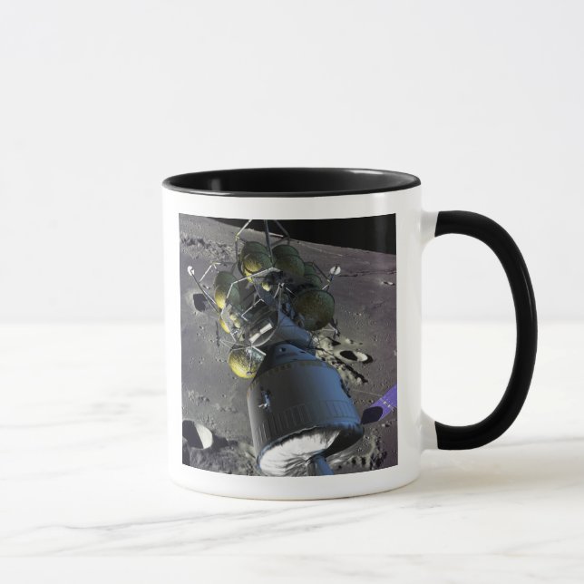 Taza Representación artística de una nueva nave espacia (Derecha)