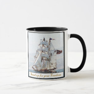 Taza Represente para arriba sus libertades