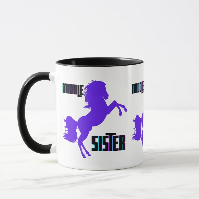 Taza Reproducción de la Pony Púrpura de la Hermandad Me (Izquierda)