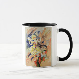 Taza Reproducción de un poster para una pantomima, 1891