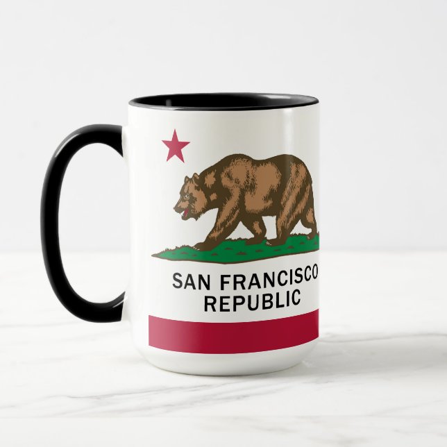 Taza República de San Francisco 15 oz (Izquierda)