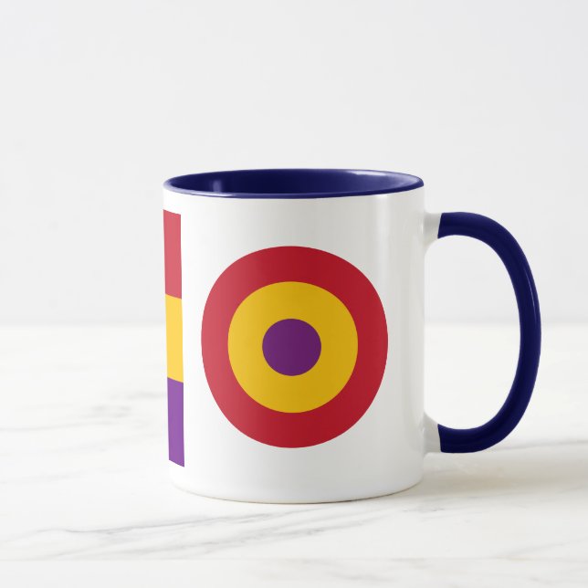 Taza republicana española de la fuerza aérea (Derecha)