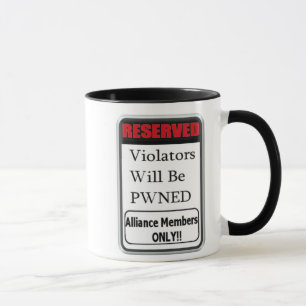 Taza reservado