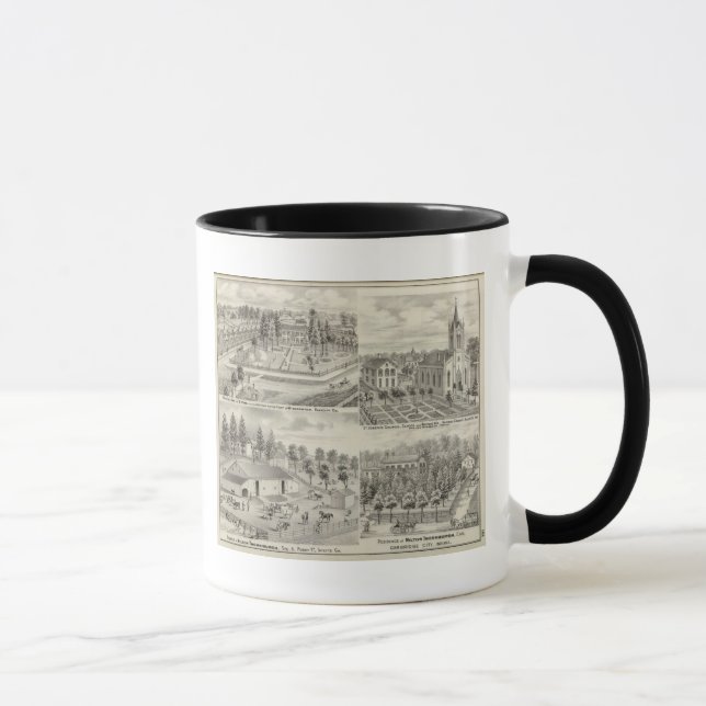 Taza Residencia de Milton Thornburgh Fayette Co (Derecha)
